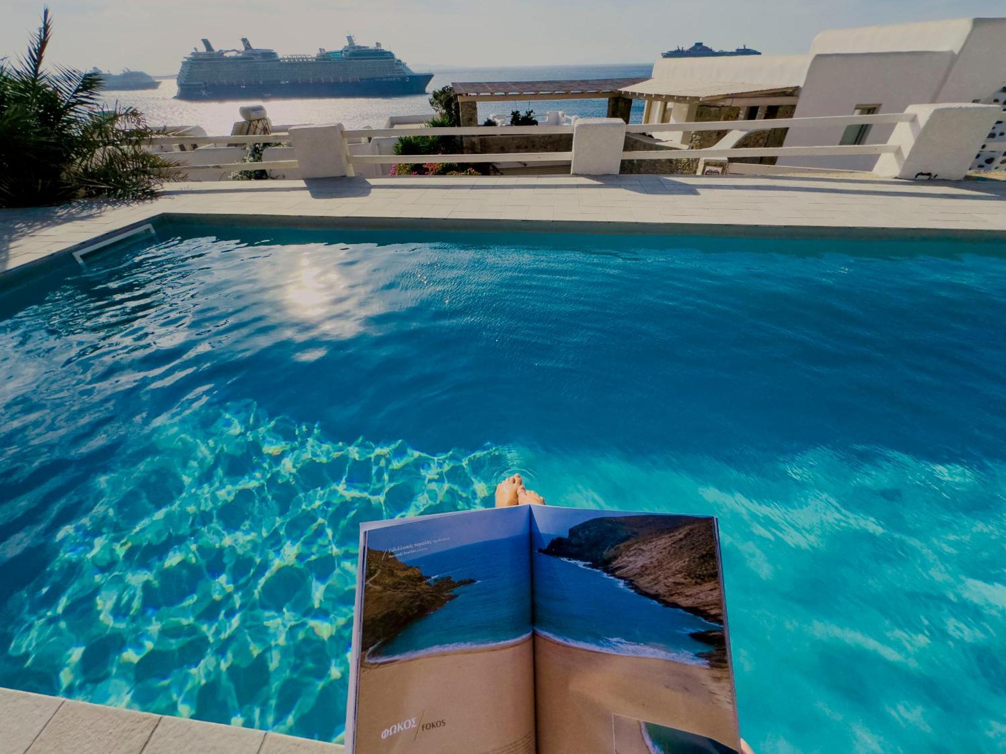 With-Inn Mykonos Suites Тоурлос Экстерьер фото