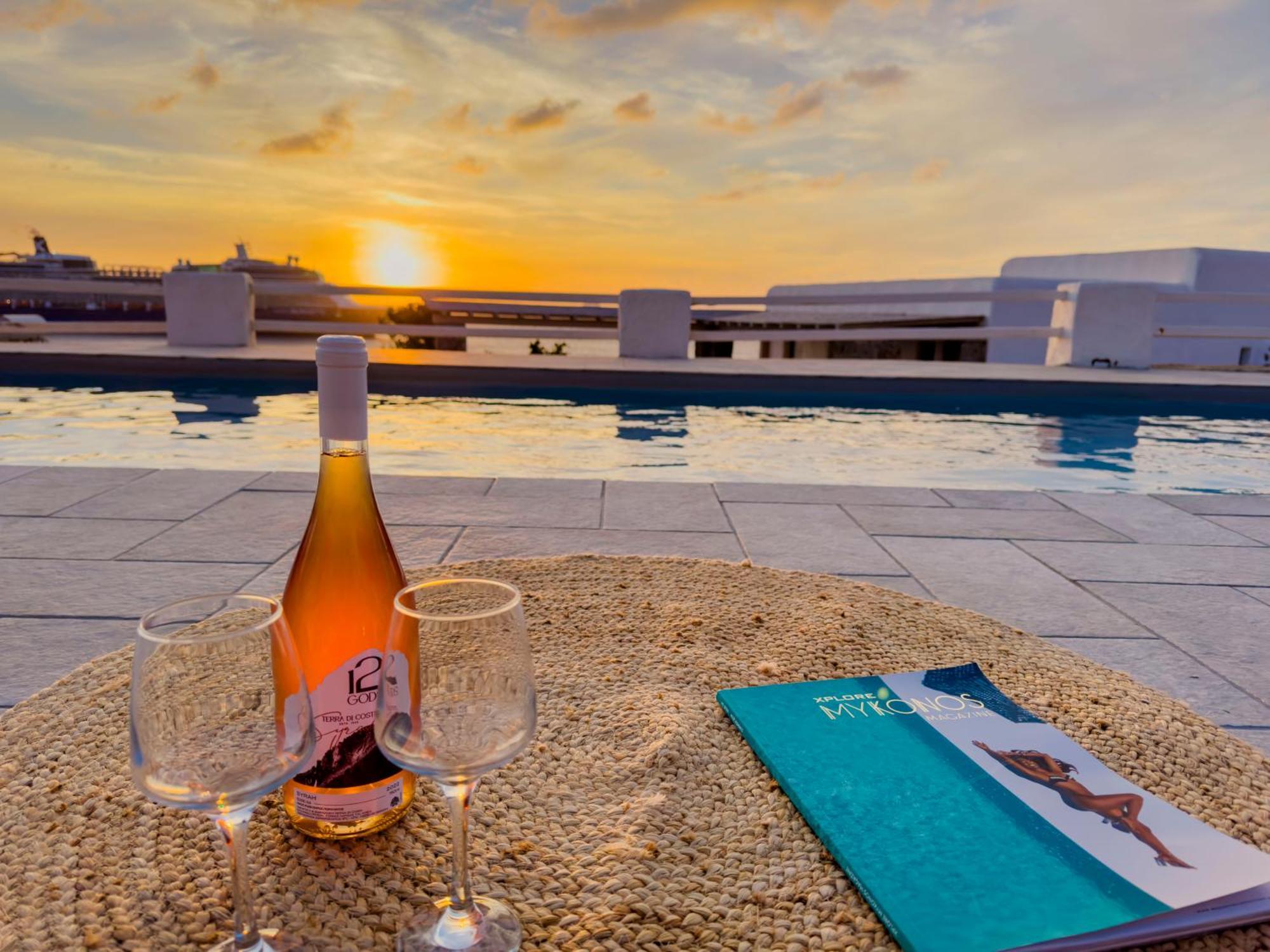 With-Inn Mykonos Suites Тоурлос Экстерьер фото