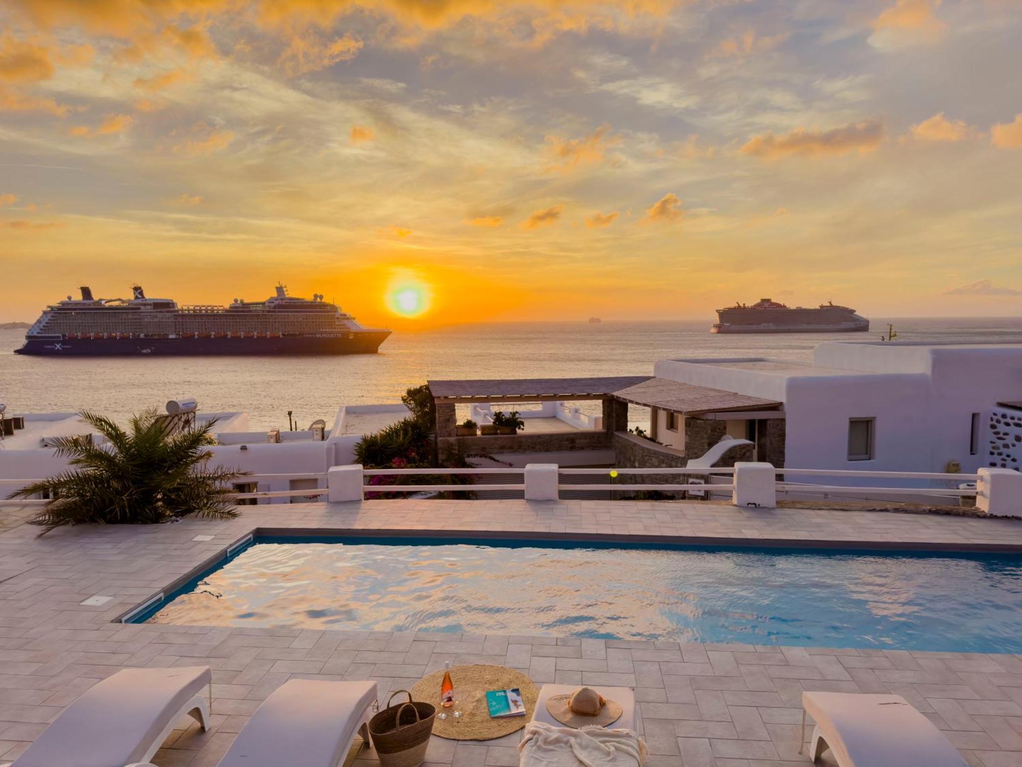 With-Inn Mykonos Suites Тоурлос Экстерьер фото