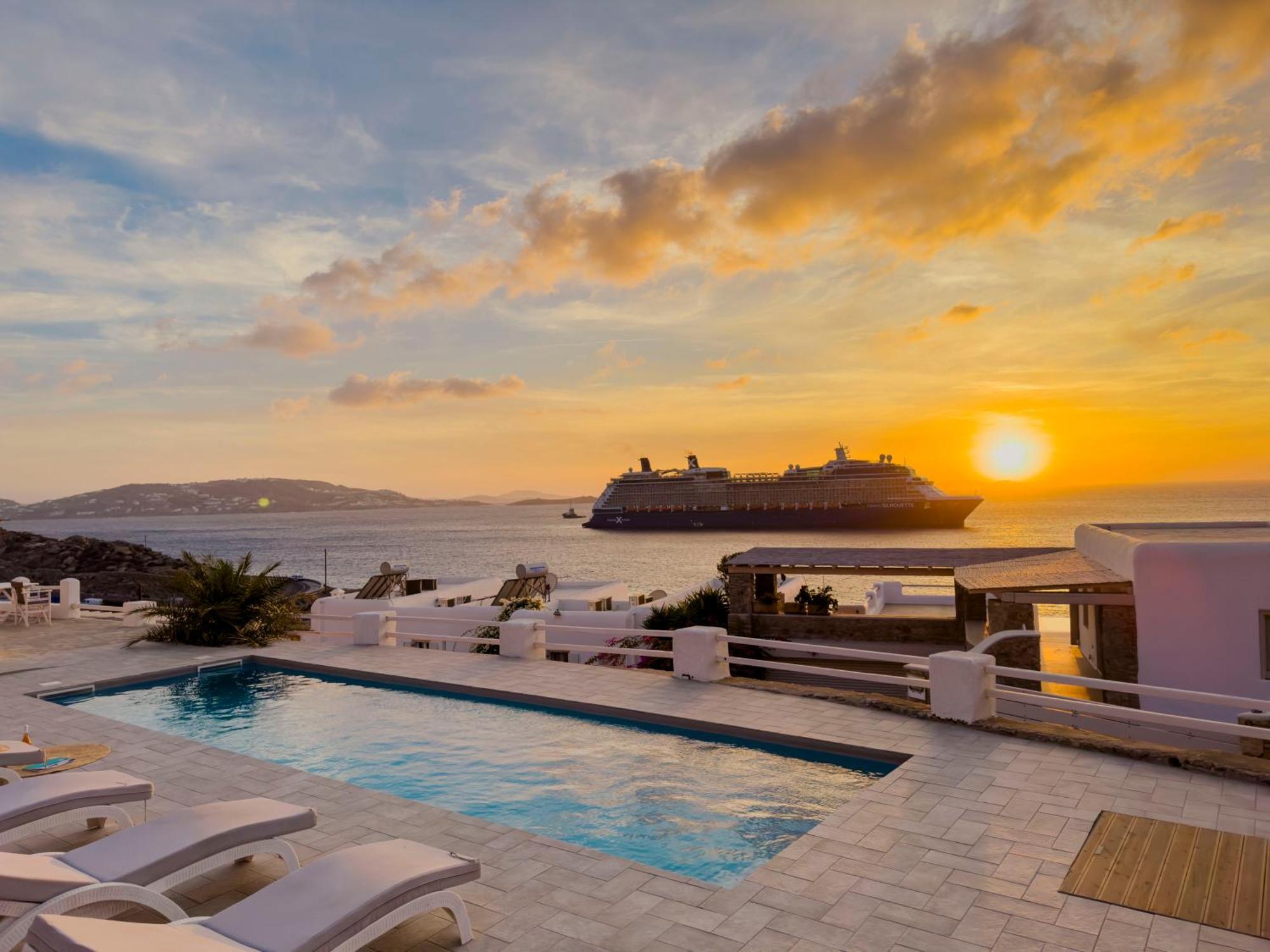 With-Inn Mykonos Suites Тоурлос Экстерьер фото