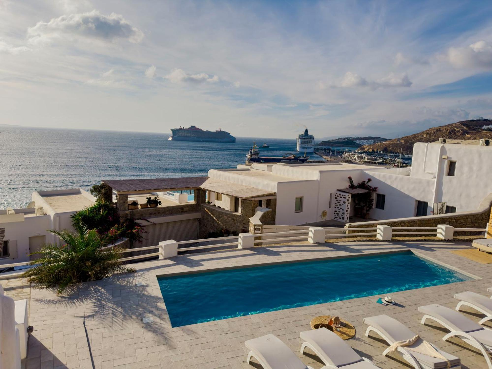 With-Inn Mykonos Suites Тоурлос Экстерьер фото