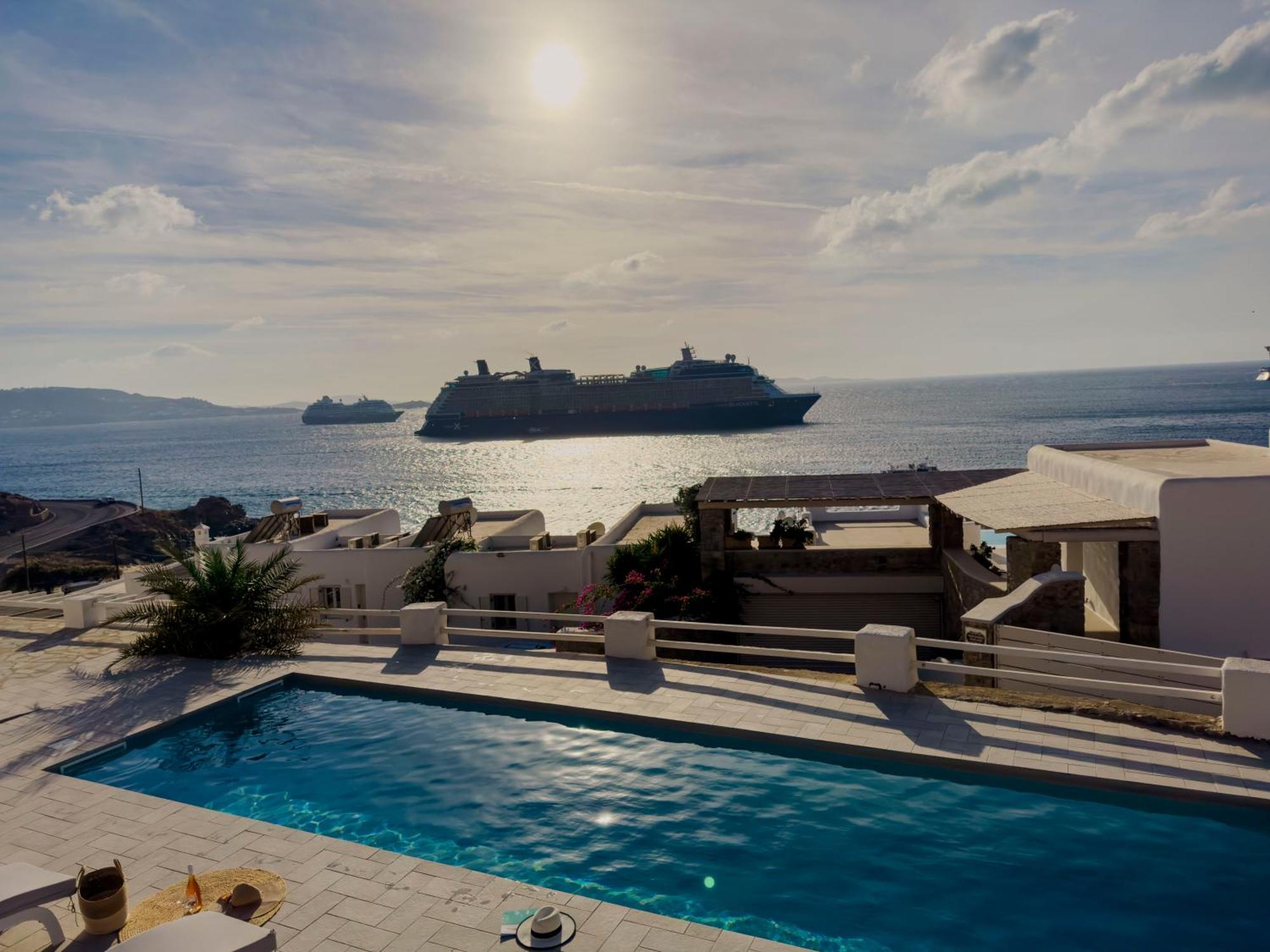 With-Inn Mykonos Suites Тоурлос Экстерьер фото